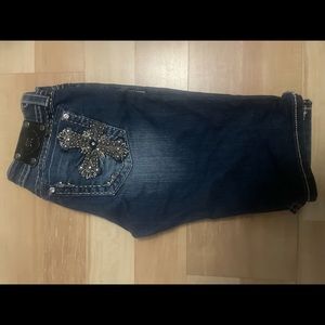 Miss Me Bermuda shorts